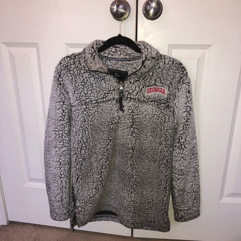 UGA Half ZIP Sherpa Jacket